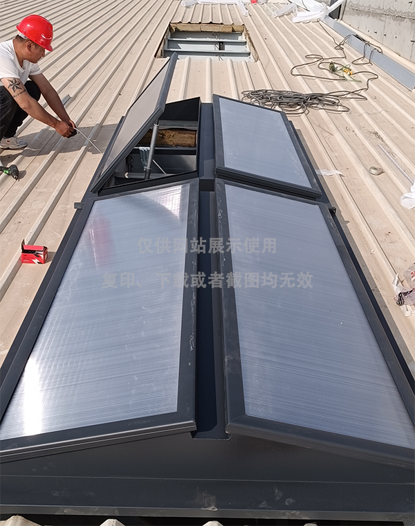 兰州王老吉生产车间吉木乃排烟天窗