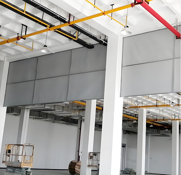 防火布吉木乃挡烟垂壁