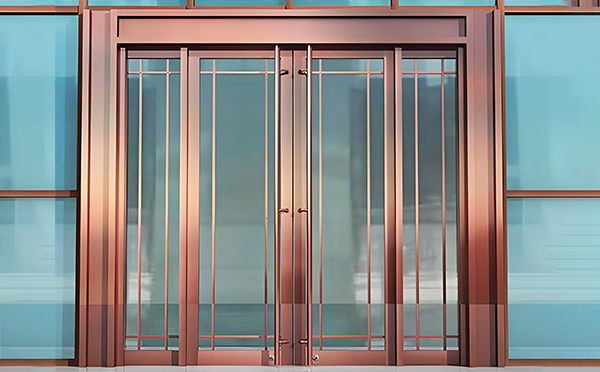 吉木乃玻璃地弹门