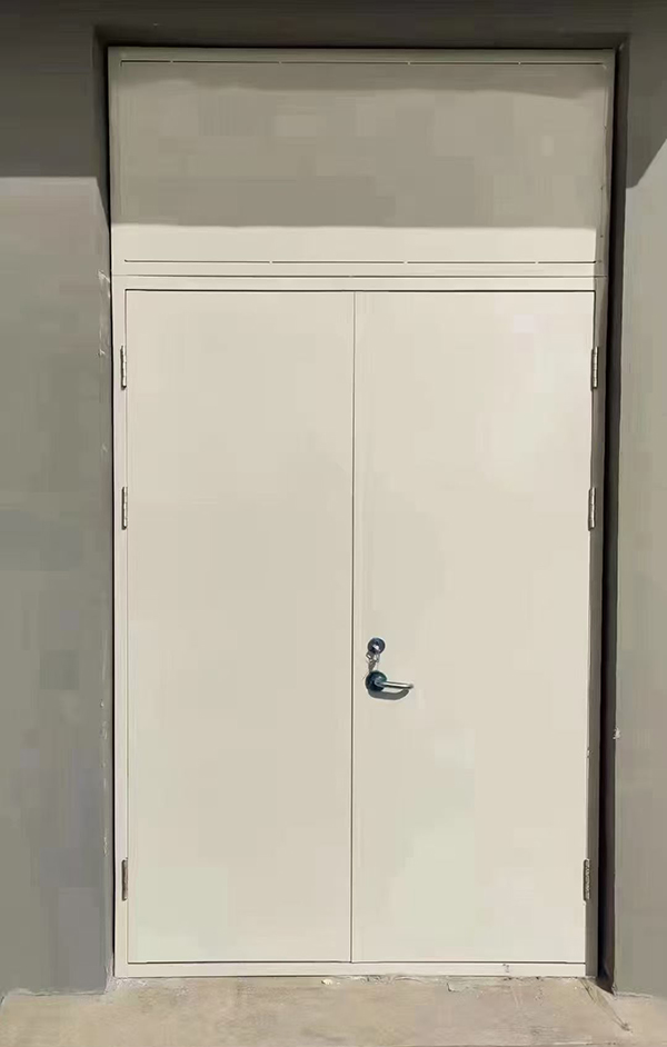 展览馆项目完成大跨度吉木乃防火门安装